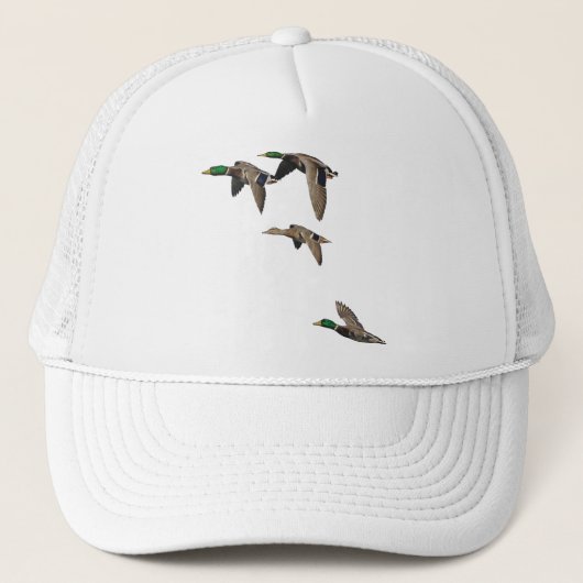 Casquette Canards de chasse de canard en vol (Devant)
