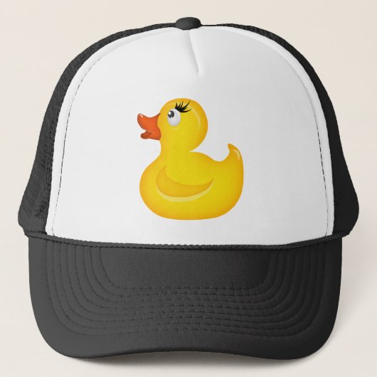 Casquette Canards jaunes en caoutchouc (Devant)