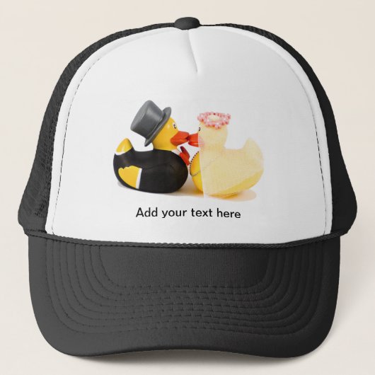 Casquette Canards mariages 1 (Devant)