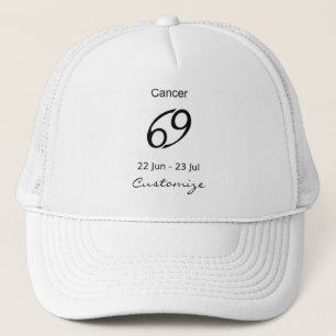 Casquette Cancer 69 Symbole zodiaque Thunder_Cove