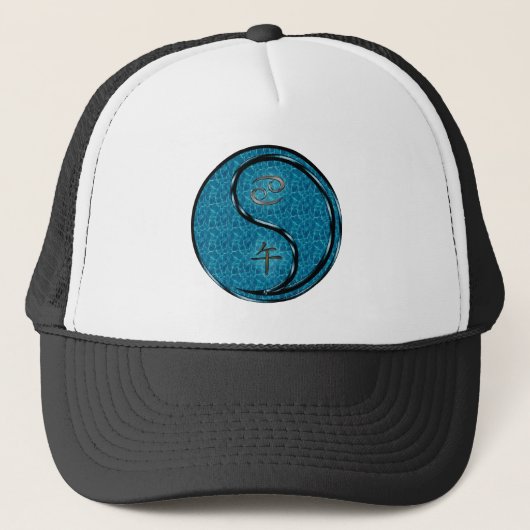 Casquette Cancer & Cheval d'eau (Devant)