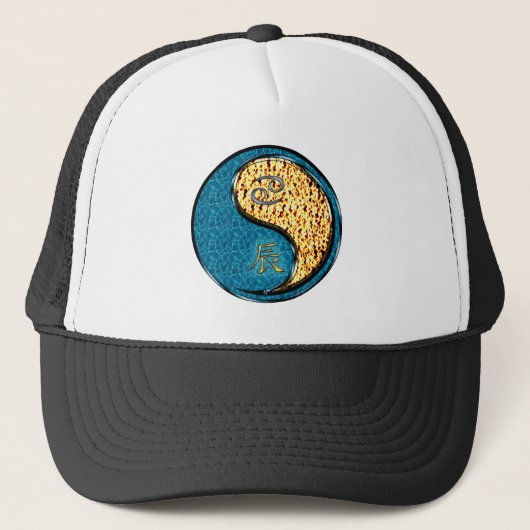 Casquette Cancer & Dragon de Feu (Devant)