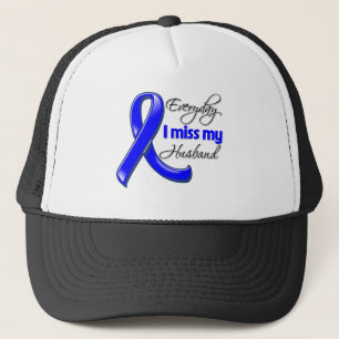 Casquette Cancer du colon quotidien de Mlle My Husband d'I