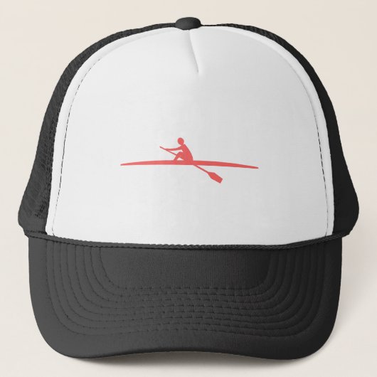 Casquette Canoë - rose tropicale (Devant)