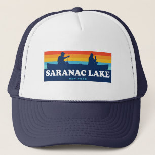 Casquette Canot Saranac Lake New York