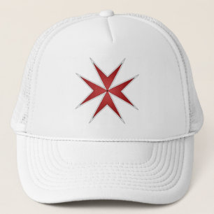 Casquette Capellus Crucis Melitae S. Joannis Jérusalem