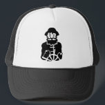 Casquette Capitaine<br><div class="desc">Silhouette noire d'un vieux capitaine.</div>