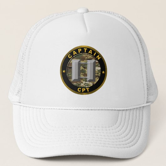 Casquette CAPITAINE Armée (Devant)