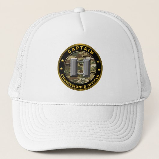 Casquette Capitaine Armée  (Devant)