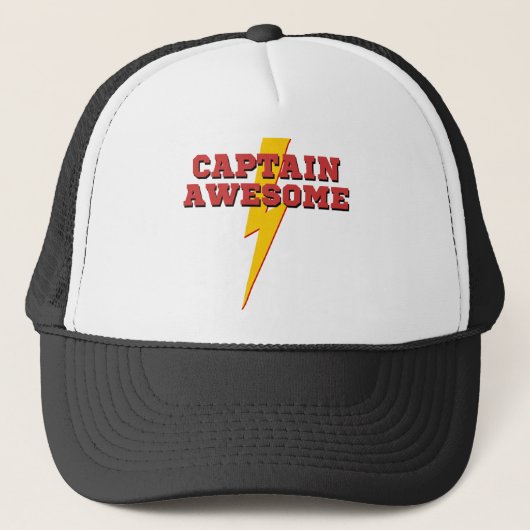 Casquette Capitaine Awesome (Devant)