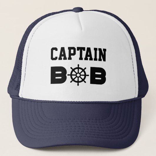Casquette Capitaine Bob Trucker Chapeau (Devant)