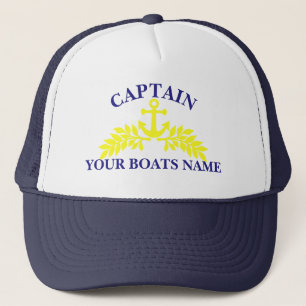 Casquette Capitaine l'ancre des navires