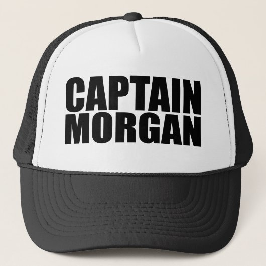 Casquette Capitaine Morgan d'Oxygentees (Devant)
