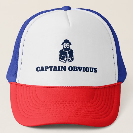 Casquette Capitaine Obvious (Devant)
