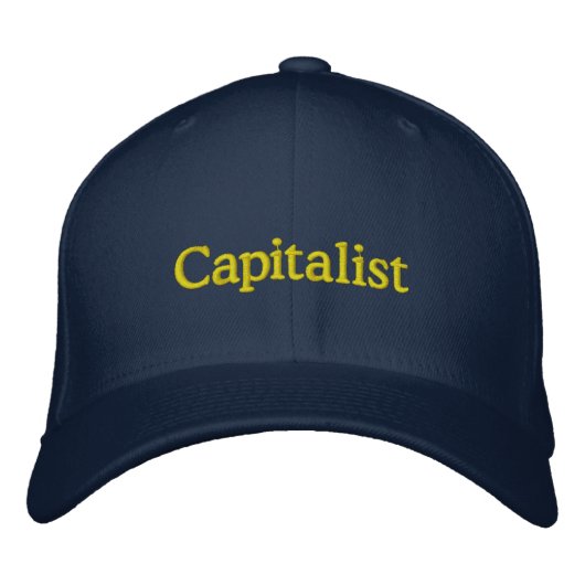 Casquette capitaliste (Devant)