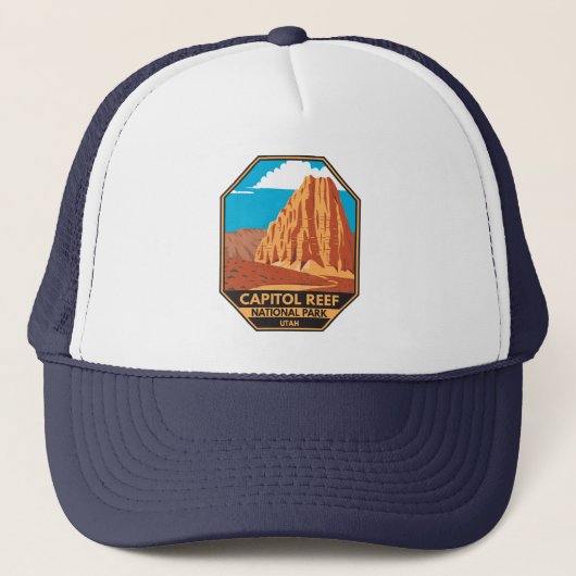 Casquette Capitol Reef National Park Cathedral Valley Loop (Devant)