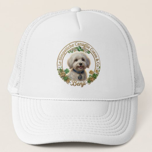Casquette Cappello Ufficiale Benji - Coton Detectives (Devant)