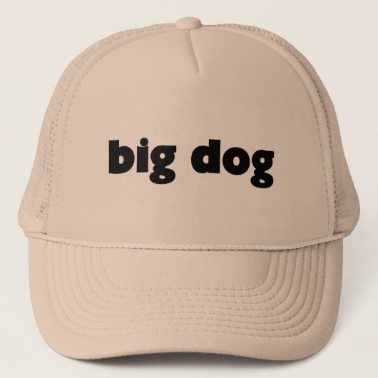 Casquette Capuchon "big dog" (Devant)