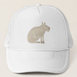 Casquette Capybara<br><div class="desc">Un capybara amusant pour les amoureux des animaux et de la faune. Art original de Nic Squirrell.</div>