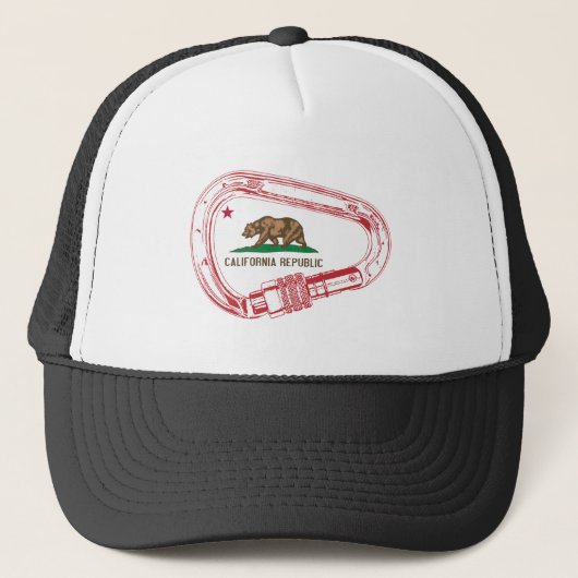 Casquette Carabiner d'Escalade californienne (Devant)