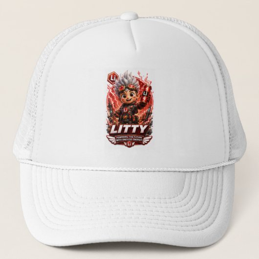 Casquette Caractère Lithium ATOMIVRA (Devant)
