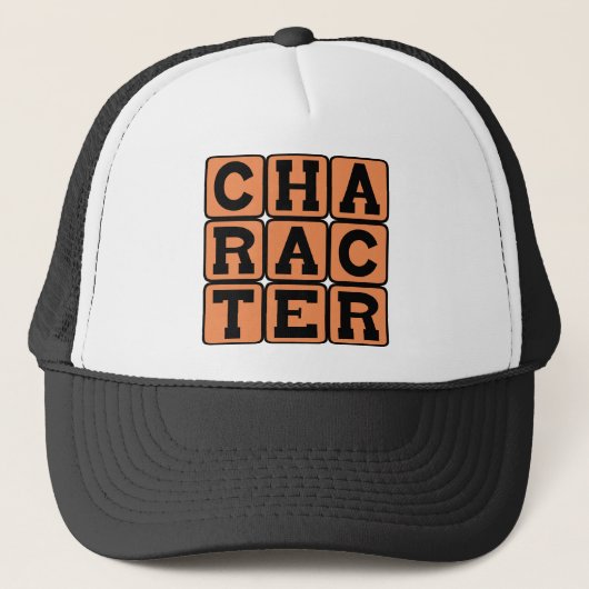 Casquette Caractère, motivation (Devant)
