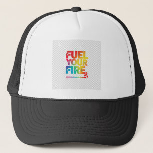 Casquette Carburez votre feu, conception de T-shirt