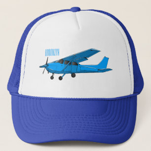Casquette Caricature d'avion à voilure fixe