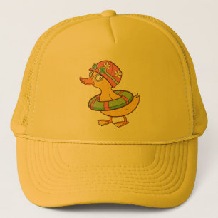 Casquette Caricature de canard mignon - Chapeau de camion po