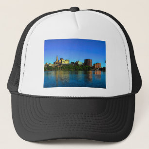 Casquette Caricature de Hartford Connecticut Skyline