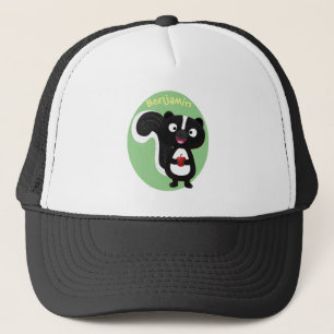 Casquette Caricature de skunk jote happy