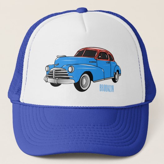 Casquette Caricature de voiture classique 1948 (Devant)
