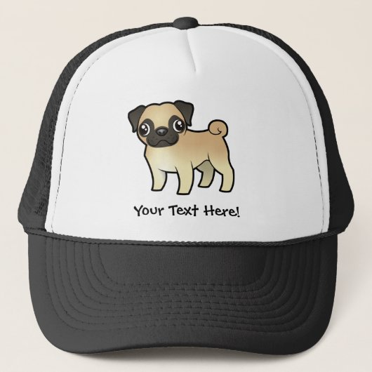 Casquette Carlin de bande dessinée (Devant)