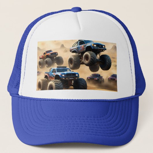 Casquette Carnage de camions monstres, (Devant)