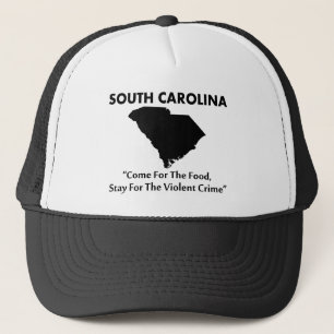 Casquette Caroline du Sud - Venez pour la nourriture...