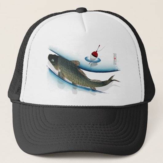 Casquette Carpe de natation (Devant)