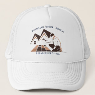 Casquette Carpentier, Travailleur de maintenance, Carpentier