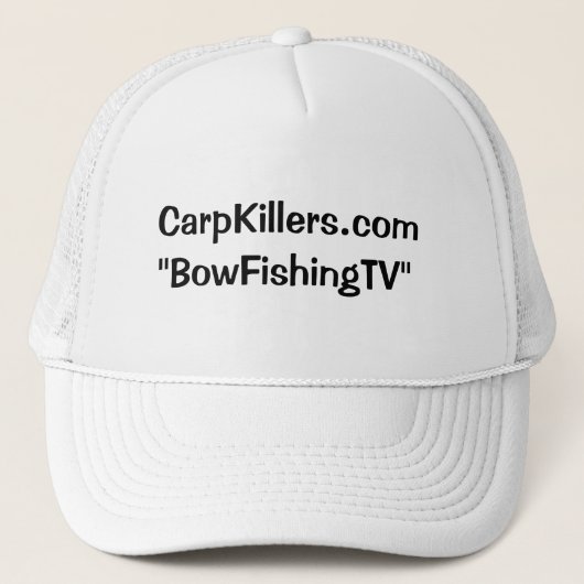 Casquette CarpKillers.com " BowFishingTV " (Devant)