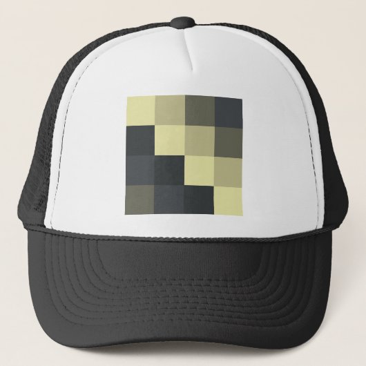 Casquette Carrés couleur (Devant)