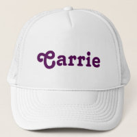 Casquette Carrie