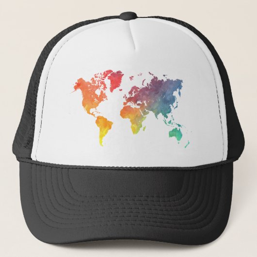 Casquette carte 5 de mot (Devant)