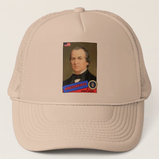 Casquette Carte de baseball d'Andrew Johnson (Devant)