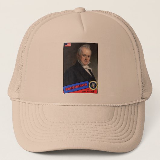 Casquette Carte de baseball de James Buchanan (Devant)