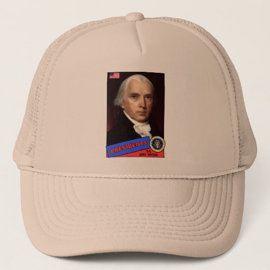 Casquette Carte de baseball de James Madison (Devant)