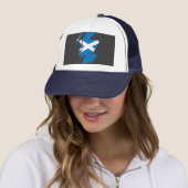 Casquette Carte de drapeau de l'Ecosse (En situation)