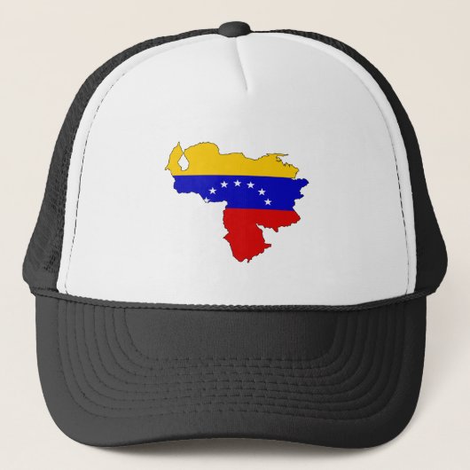 Casquette Carte de drapeau du Venezuela normale (Devant)