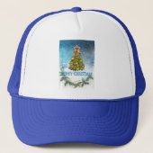 Casquette Carte de Joyeux Noël (Devant)