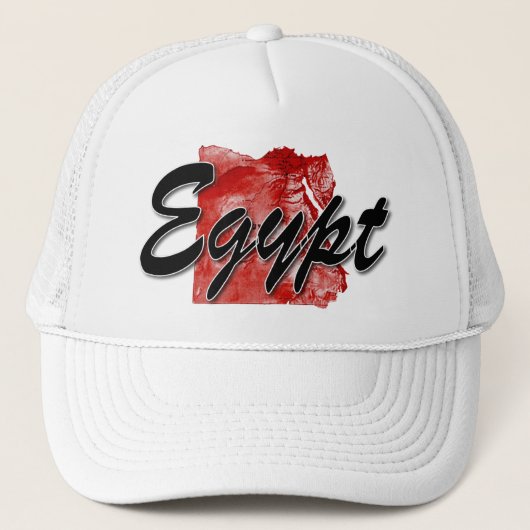 Casquette Carte de l'Égypte (Devant)