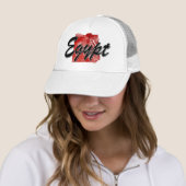 Casquette Carte de l'Égypte (En situation)