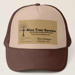 Casquette Carte de visite de service d'arborescence